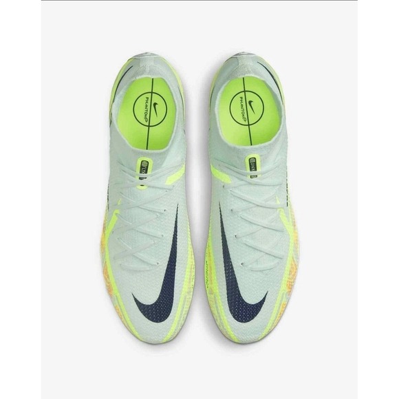 Nike Phantom GT2 Elite DF FG Men's 6.5 Barely Green/Blackened‎ Blue CZ9889-343 - Picture 4 of 12